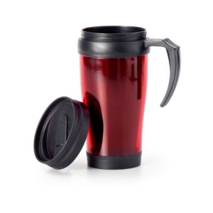 roter Thermobecher