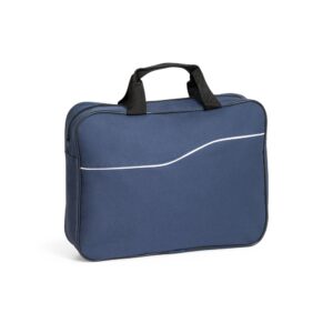 blaue Aktentasche