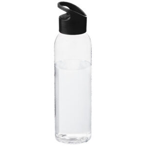 Sky 650 ml Tritan™ Colour-Pop Sportflasche - schwarz / transparent
