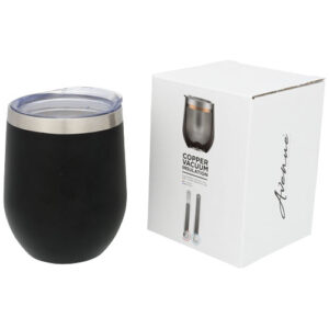 Corzo 350 ml Kupfer-Vakuum Isolierbecher - schwarz