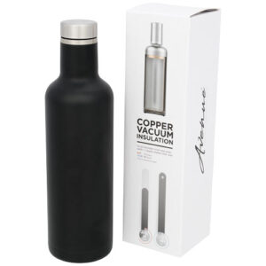 Pinto 750 ml Kupfer-Vakuum Isolierflasche - schwarz