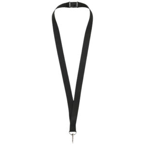 Lago Lanyard mit Sicherheitsverschluss - schwarz