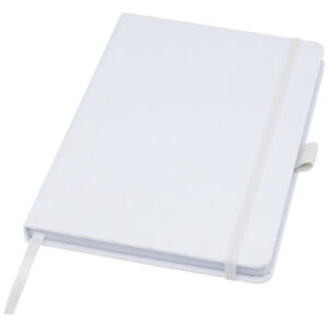 Honua A5 Notizbuch aus recyceltem Papier mit Cover aus recyceltem PET - weiss