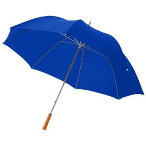 Karl 30" Golfschirm mit Holzgriff - royalblau