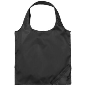 Bungalow faltbare Polyester Tragetasche 7L - schwarz