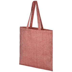 Pheebs 150 g/m² recycelte Tragetasche 7L - heather rot