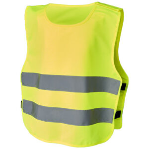 RFX™ Marie XS Sicherheitsweste mit Klettverschluss für Kinder von 7-12 Jahren - neongelb