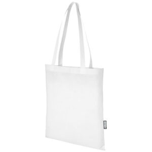 Zeus Non Woven große Tragetasche 6L aus GRS Recyclingmaterial 6 L - weiss