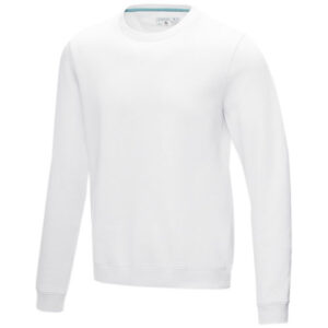 Jasper Pullover mit Rundhalsausschnitt aus Bio-Material für Herren - weiss, 3XL