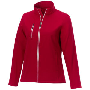 Orion Softshelljacke für Damen - rot, 2XL