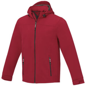 Langley Softshelljacke für Herren - rot, 3XL