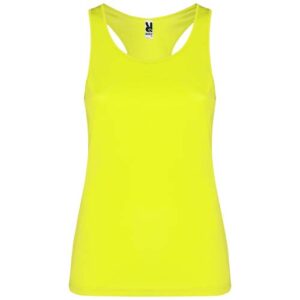 Schura Sport Top für Damen - Fluorgelb, 2XL