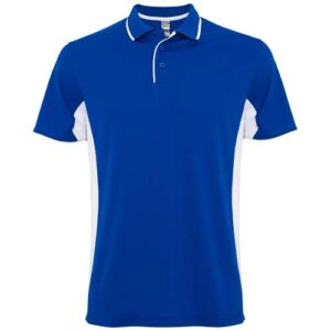 Montmelo Sport Poloshirt Unisex - royalblau / weiss, 3XL