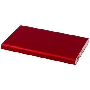 Pep 4000 mAh Type-C Powerbank aus recyceltem Aluminium - rot