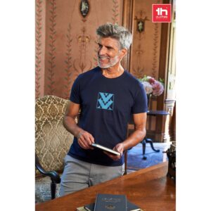 THC LUANDA. Herren-T-Shirt aus Baumwolle im Schlauchformat - Pastellgrün, XXL