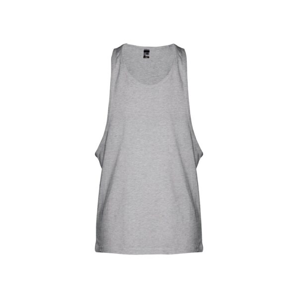 THC IBIZA. Herren Tank Top - Hellgrau melliert, XXL