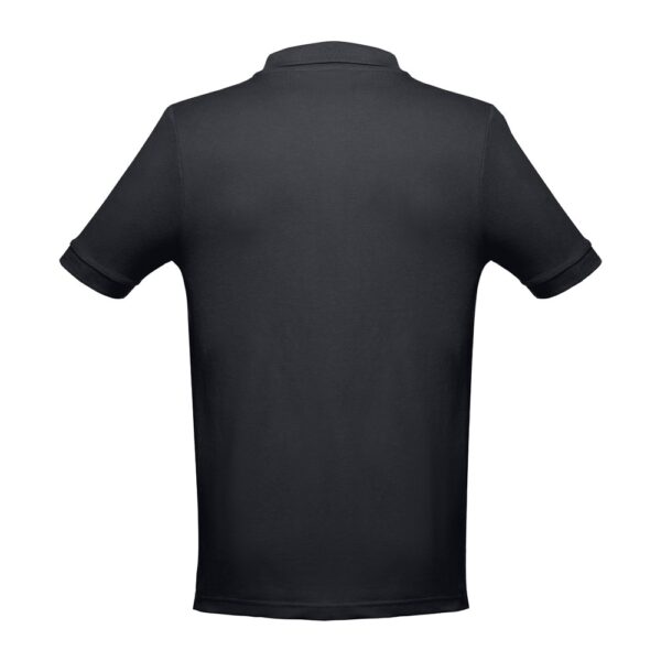 THC ADAM. Kurzarm-Poloshirt aus Baumwolle für Herren