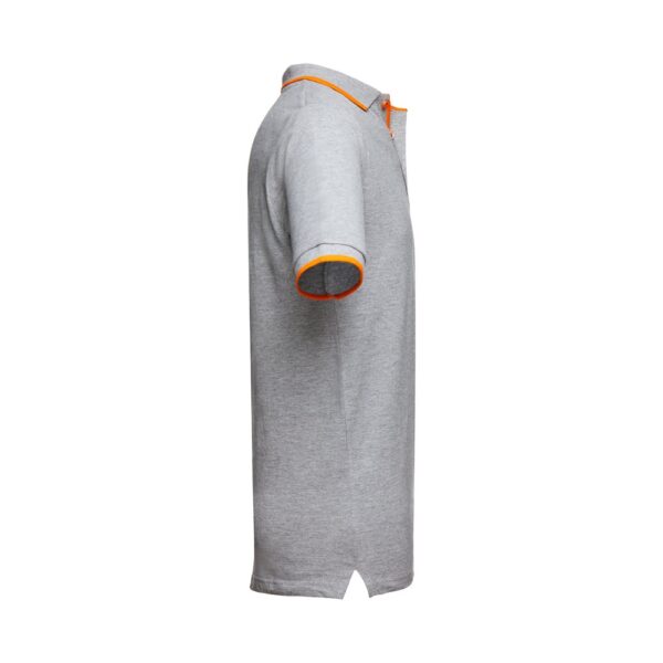 THC ROME. Zweifarbiges Baumwoll-Poloshirt für Herren