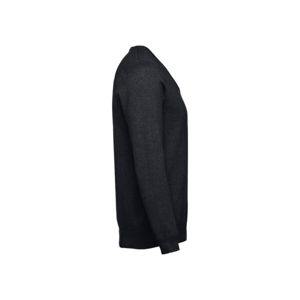THC MILAN. Herren-Pullover mit V-Ausschnitt aus Baumwolle und Polyamid