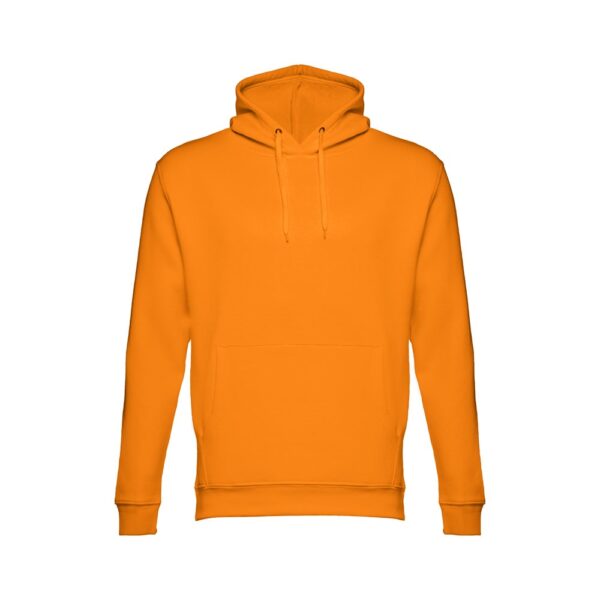 THC PHOENIX. Sweatshirt (unisex) mit Kapuze aus Baumwolle und Polyester - orange, XXL