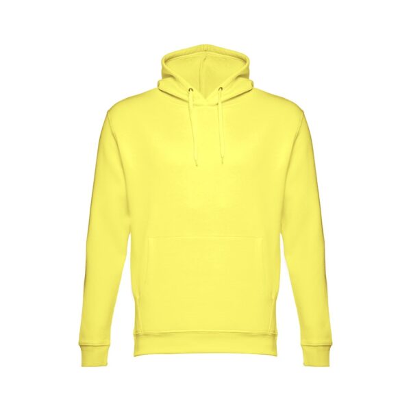 THC PHOENIX. Sweatshirt (unisex) mit Kapuze aus Baumwolle und Polyester - Zitronengelb, XXL