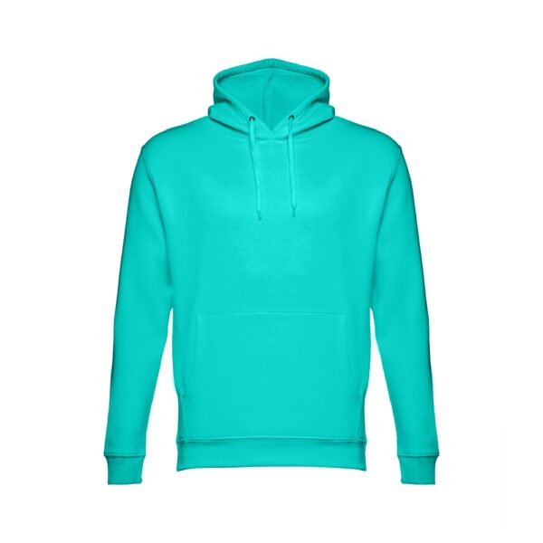 THC PHOENIX. Sweatshirt (unisex) mit Kapuze aus Baumwolle und Polyester - Türkisgrün, XXL