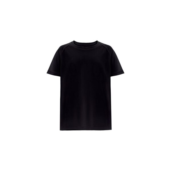THC MOVE KIDS. Technisches T-Shirt mit kurzen Ärmeln aus Polyester für Kinder - schwarz, 8