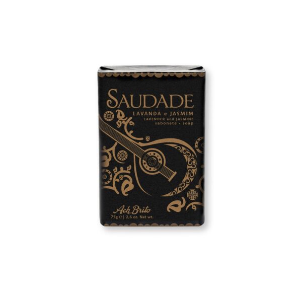 LUSITANOS. Seifen auf Basis von Pflanzenseife und angereichert mit Olivenöl (75 g) - schwarz