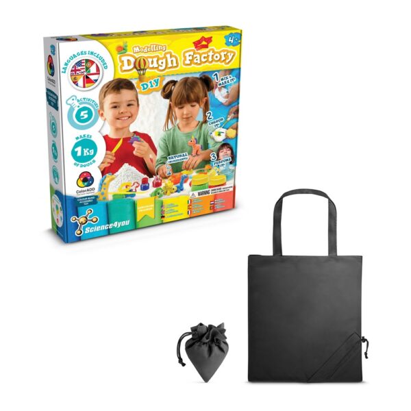 Modeling Dough Factory Kit II. Lernspiel lieferung inklusive einer faltbaren geschenktasche aus 190T - schwarz