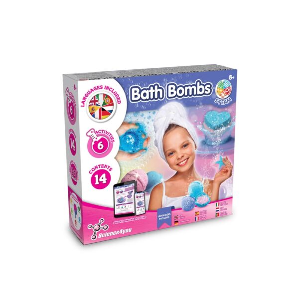 Bath Bombs Kit V. Lernspiel lieferung inklusive einer faltbaren geschenktasche aus 190T