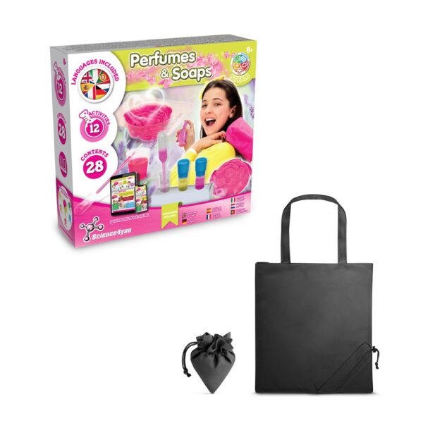 Perfume & Soap Factory Kit V. Lernspiel lieferung inklusive einer faltbaren geschenktasche aus 190T - schwarz