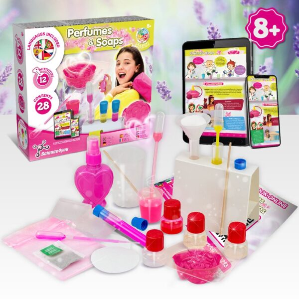 Perfume & Soap Factory Kit V. Lernspiel lieferung inklusive einer faltbaren geschenktasche aus 190T