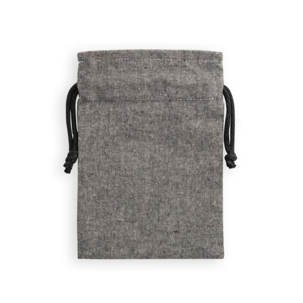 GIBRALTAR. Geschenkbeutel aus recycelter Baumwolle (70%), Polyester (30% rPET) (140 g/m²)