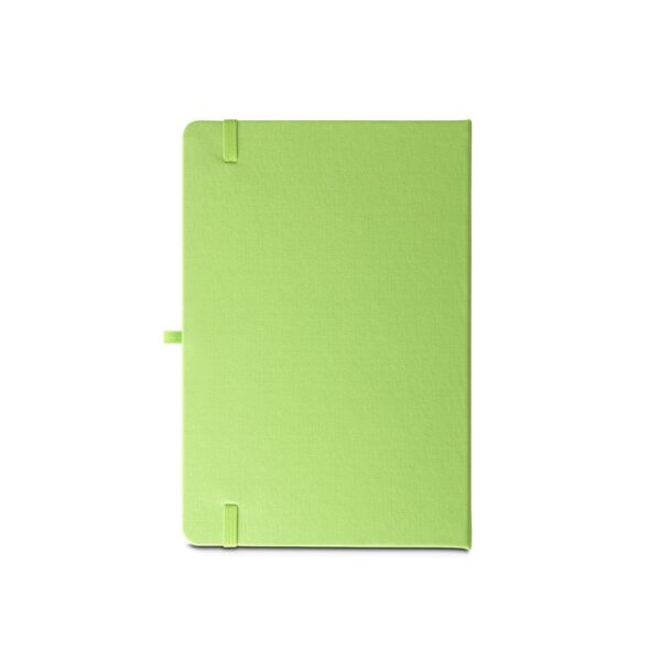 ANNE. A5 Notizbuch aus recyceltem Polyester (100% rPET) mit linierten Seiten
