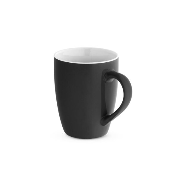 CINANDER. Tasse aus Keramik 370 mL - schwarz, 370 mL