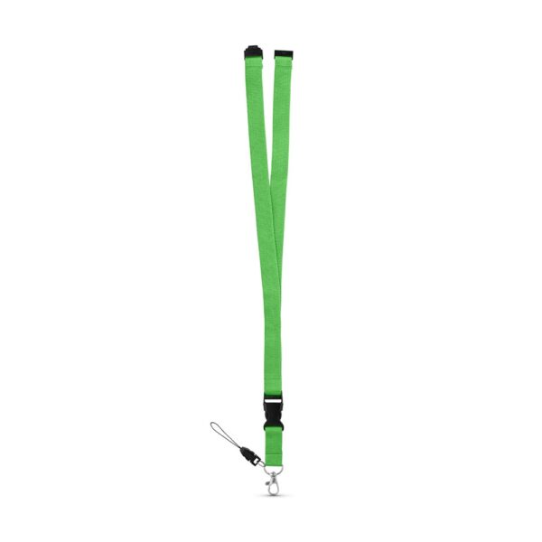 MURRAY. Lanyard aus Polyester (20 mm) mit einem Schlüsselband