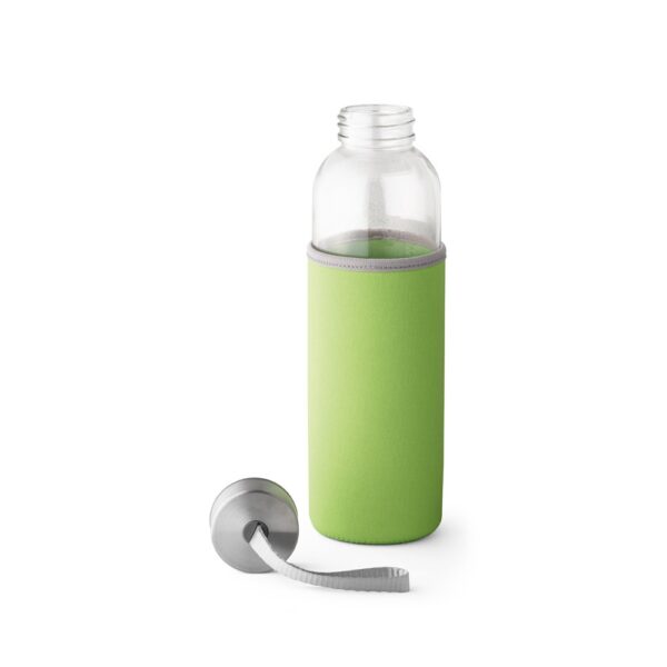 RAISE. Glas und Edelstahl Sportflasche 520 mL