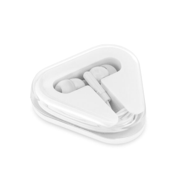 FARADAY. In-Ear Kopfhörer mit 1.25 Meter Kabel aus ABS - weiss