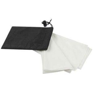 Lucas RPET Sporthandtuch 30 × 80 cm - weiss
