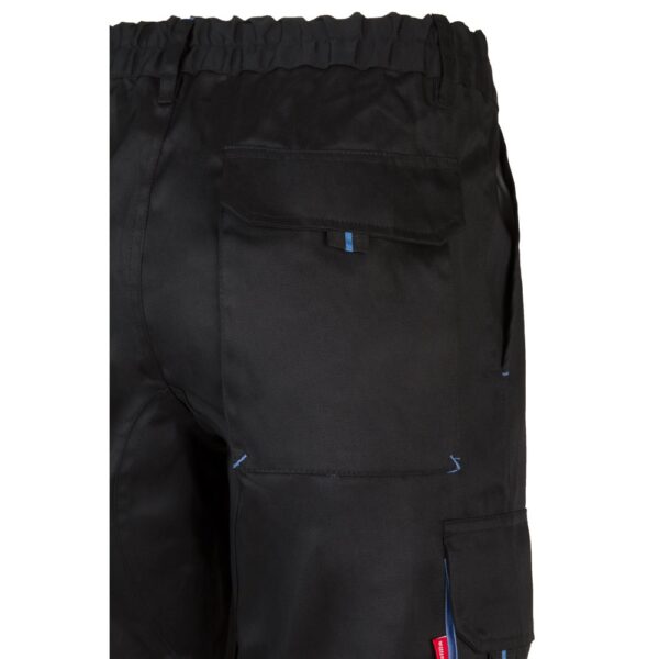 VL HYPNOS. Zweifarbige Twill-Hose mit mehreren Taschen (200 g/m²), aus Baumwolle (35 %) und Polyester (65 %)