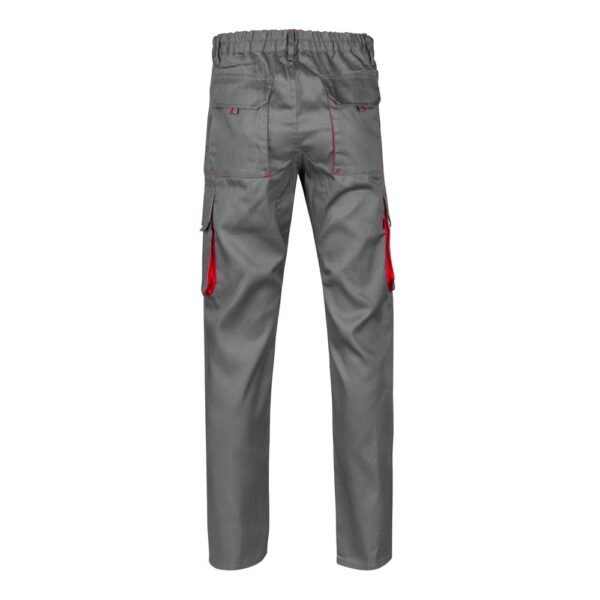 VL HYPNOS. Zweifarbige Twill-Hose mit mehreren Taschen (200 g/m²), aus Baumwolle (35 %) und Polyester (65 %)