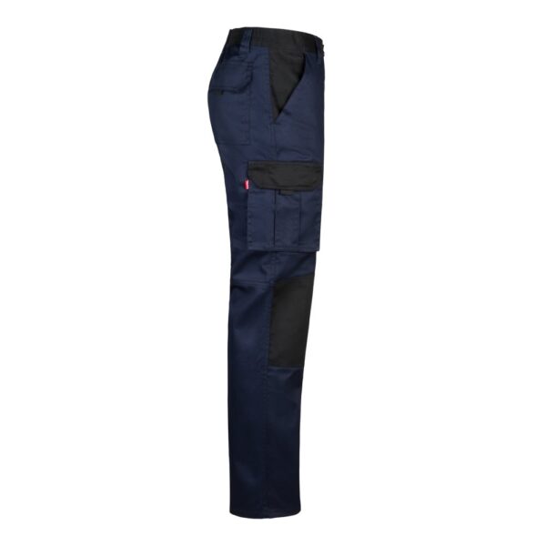 VL NJORD. Zweifarbige Twill-Hose mit mehreren Taschen (240 g/m²), aus Baumwolle (35%) und Polyester (65%)