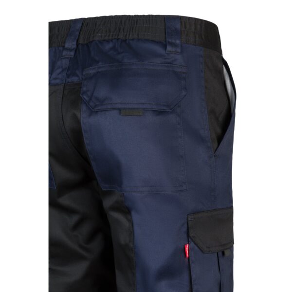 VL NJORD. Zweifarbige Twill-Hose mit mehreren Taschen (240 g/m²), aus Baumwolle (35%) und Polyester (65%)