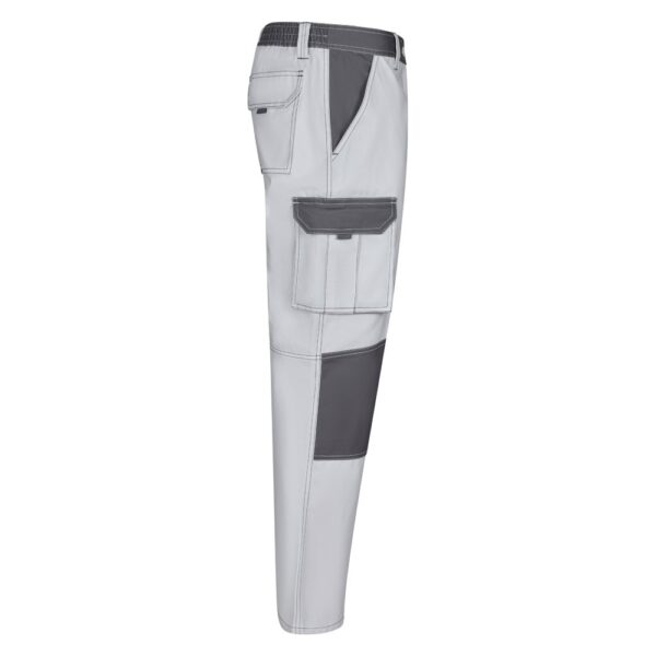 VL NJORD. Zweifarbige Twill-Hose mit mehreren Taschen (240 g/m²), aus Baumwolle (35%) und Polyester (65%)