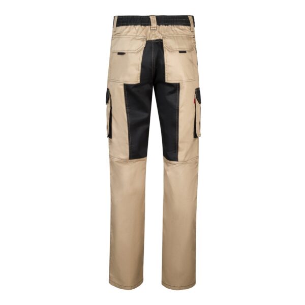 VL NJORD. Zweifarbige Twill-Hose mit mehreren Taschen (240 g/m²), aus Baumwolle (35%) und Polyester (65%)