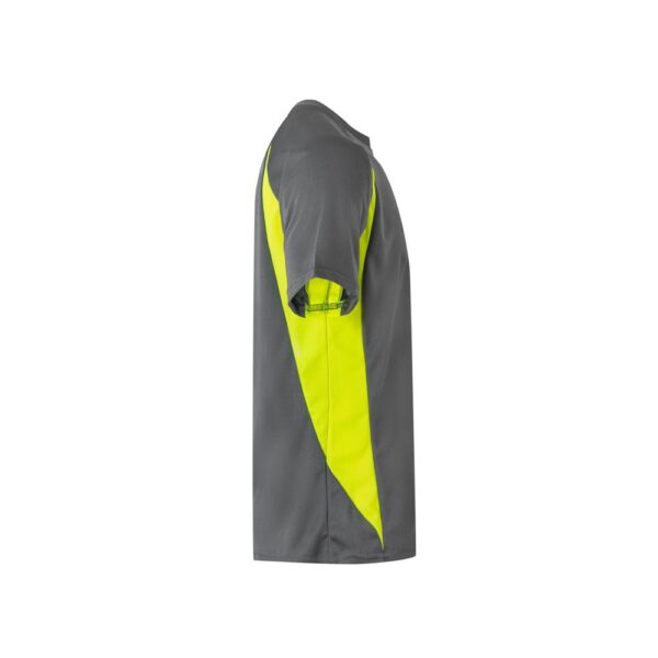 VL SLAYER. Zweifarbiges technisches T-Shirt mit Bird-Eye-Design (160 g/m²), aus Polyester (100%)
