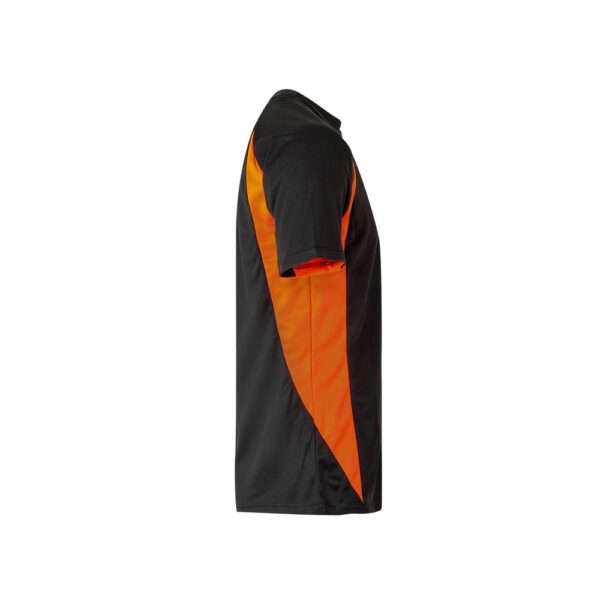 VL SLAYER. Zweifarbiges technisches T-Shirt mit Bird-Eye-Design (160 g/m²), aus Polyester (100%)