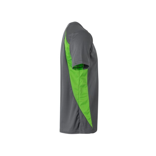 VL SLAYER. Zweifarbiges technisches T-Shirt mit Bird-Eye-Design (160 g/m²), aus Polyester (100%)
