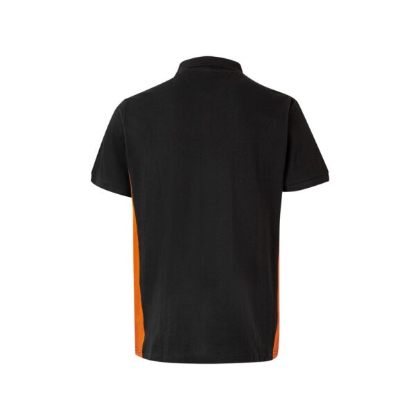 VL SUPAY. Zweifarbiges Piqué-Poloshirt (180 g/m²), kurzärmelig, aus Baumwolle (60%) und Polyester (40%)