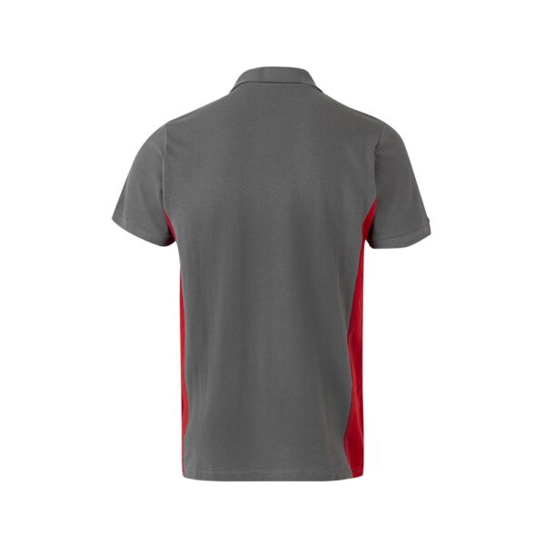 VL SUPAY. Zweifarbiges Piqué-Poloshirt (180 g/m²), kurzärmelig, aus Baumwolle (60%) und Polyester (40%)